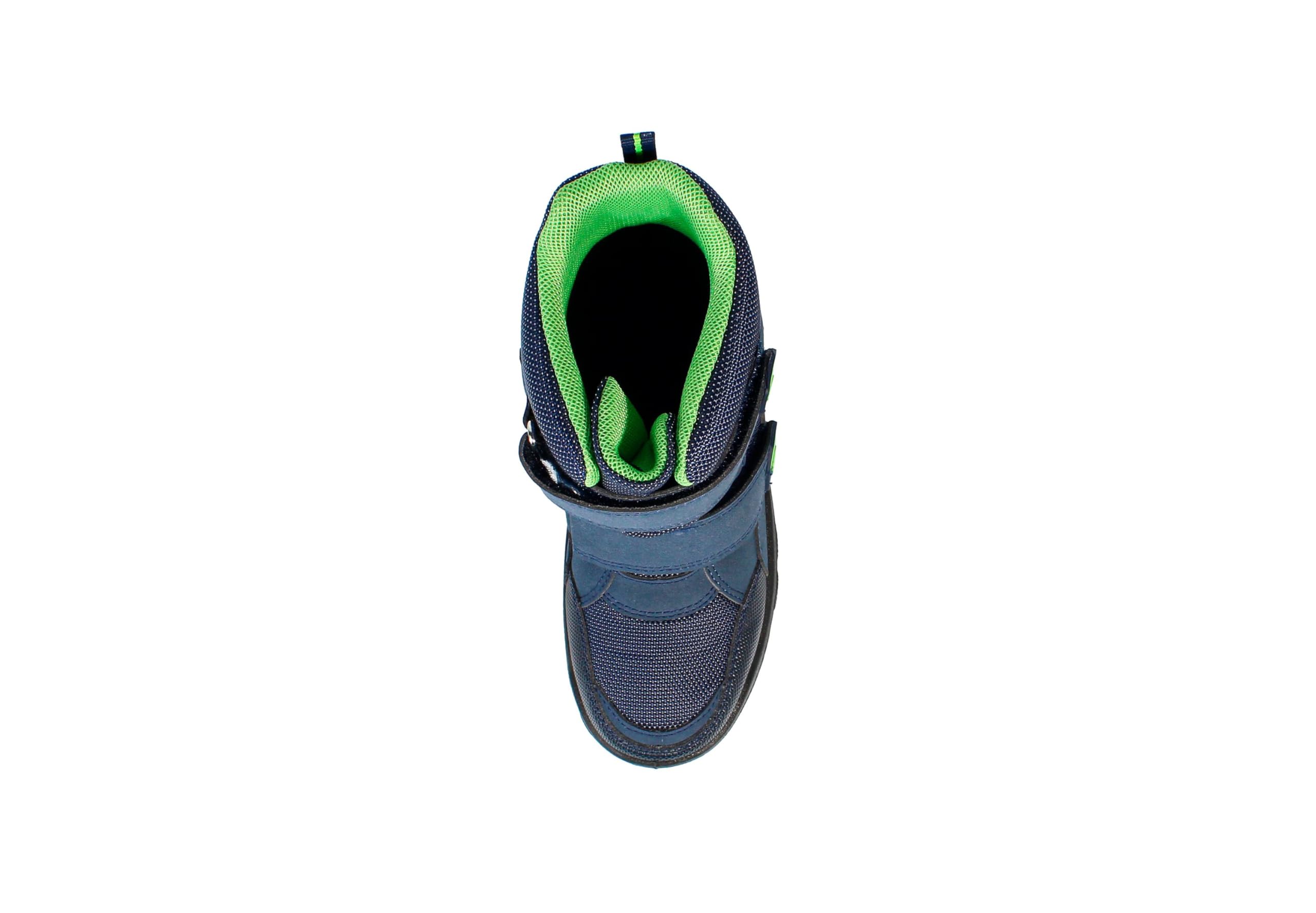 lurchi-kenai-sympatex-jungen-winterstiefel-dunkelblau-bagger image 6