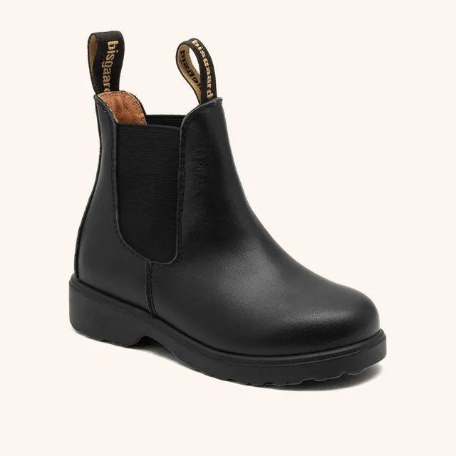 bisgaard-kim-stiefel-black-lederstiefel-mit-wollsohle image 1