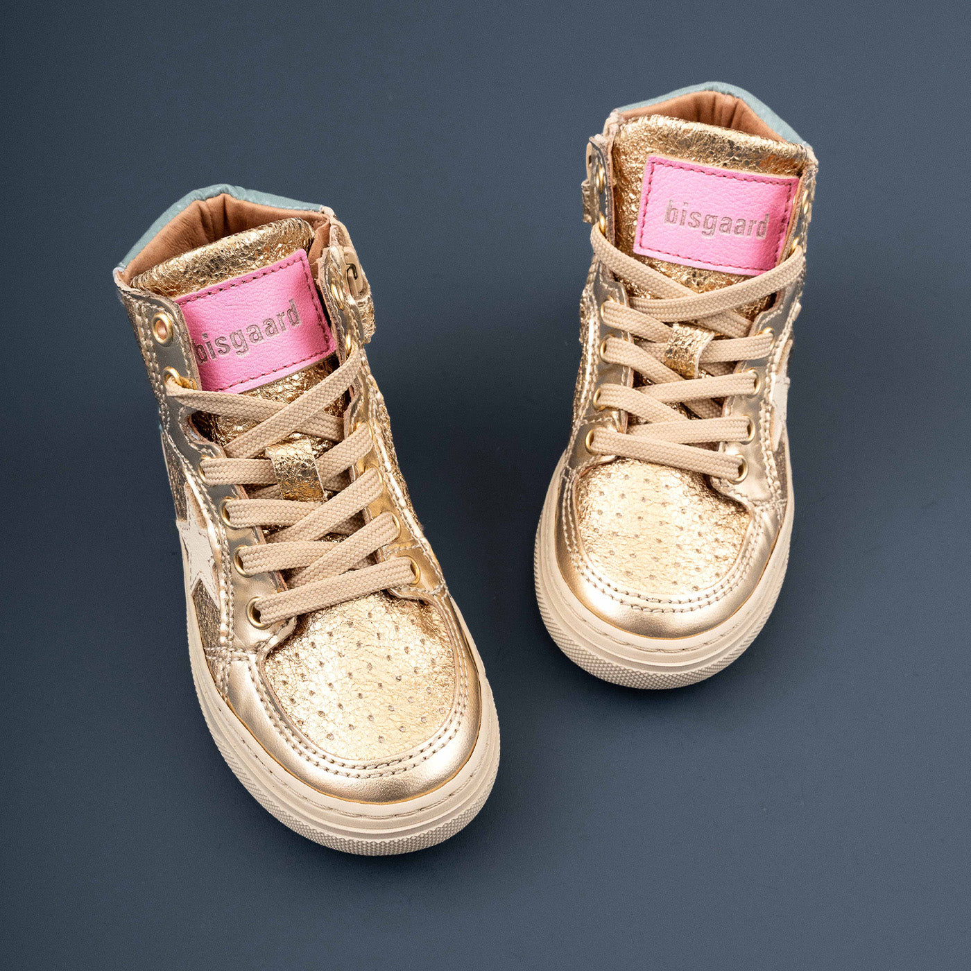 bisgaard-isak-gold-freizeit-sneaker image 5