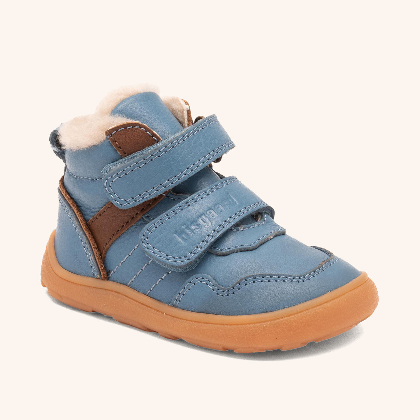 bisgaard-barefoot-becky-lamb-winter-barfu-schuh-lamb-blue image 1