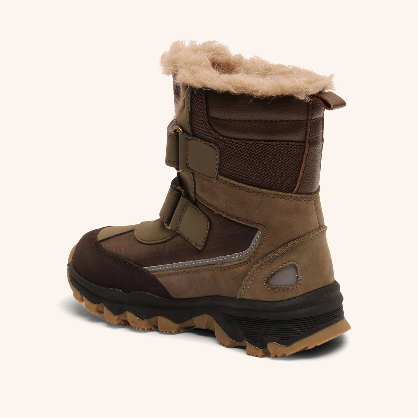 bisgaard-eddie-tex-winterstiefel-army-hoher-wollfutter-stiefel-mit-wasserdichtem image 2