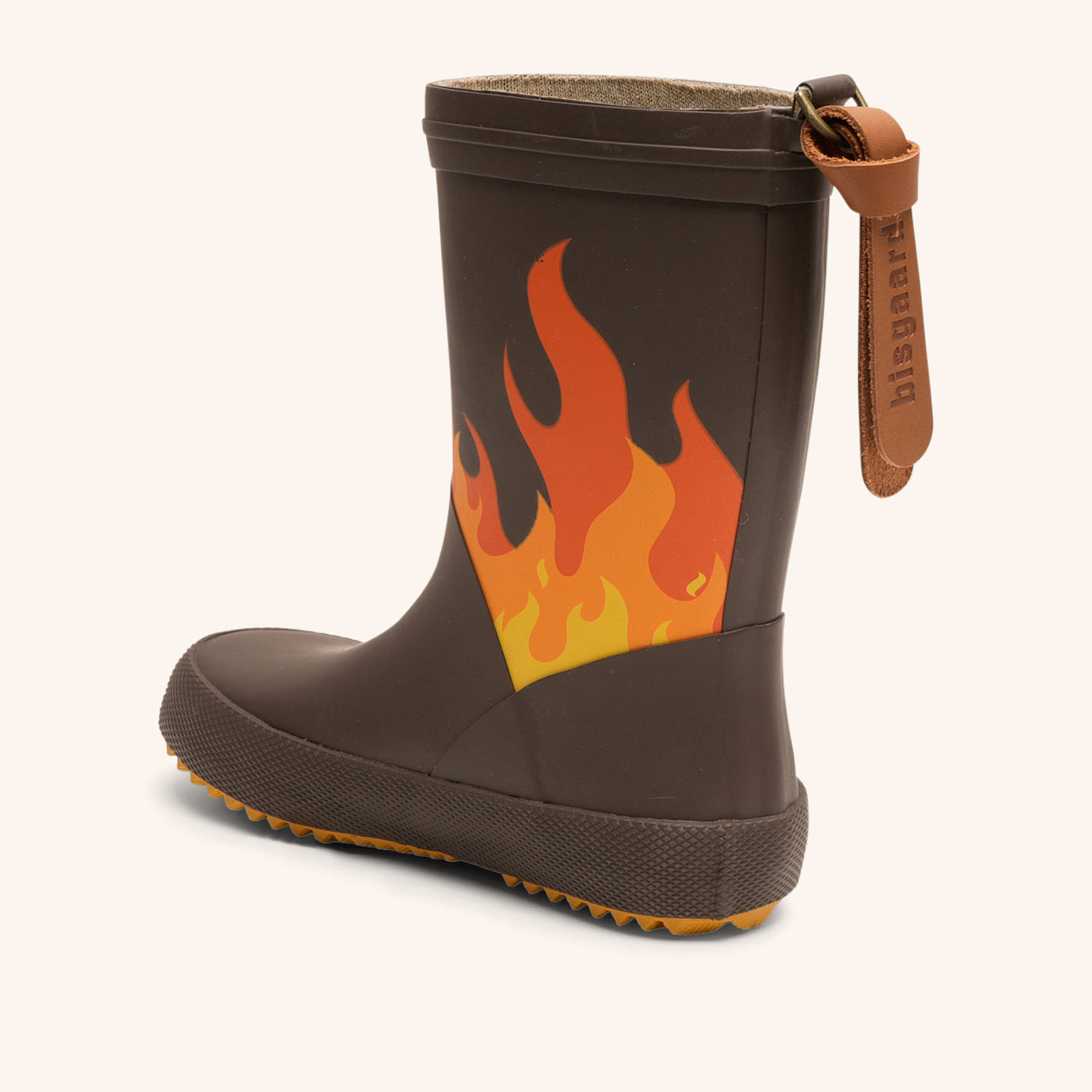 bisgaard-fashion-ii-gummistiefel-brown-flames image 2