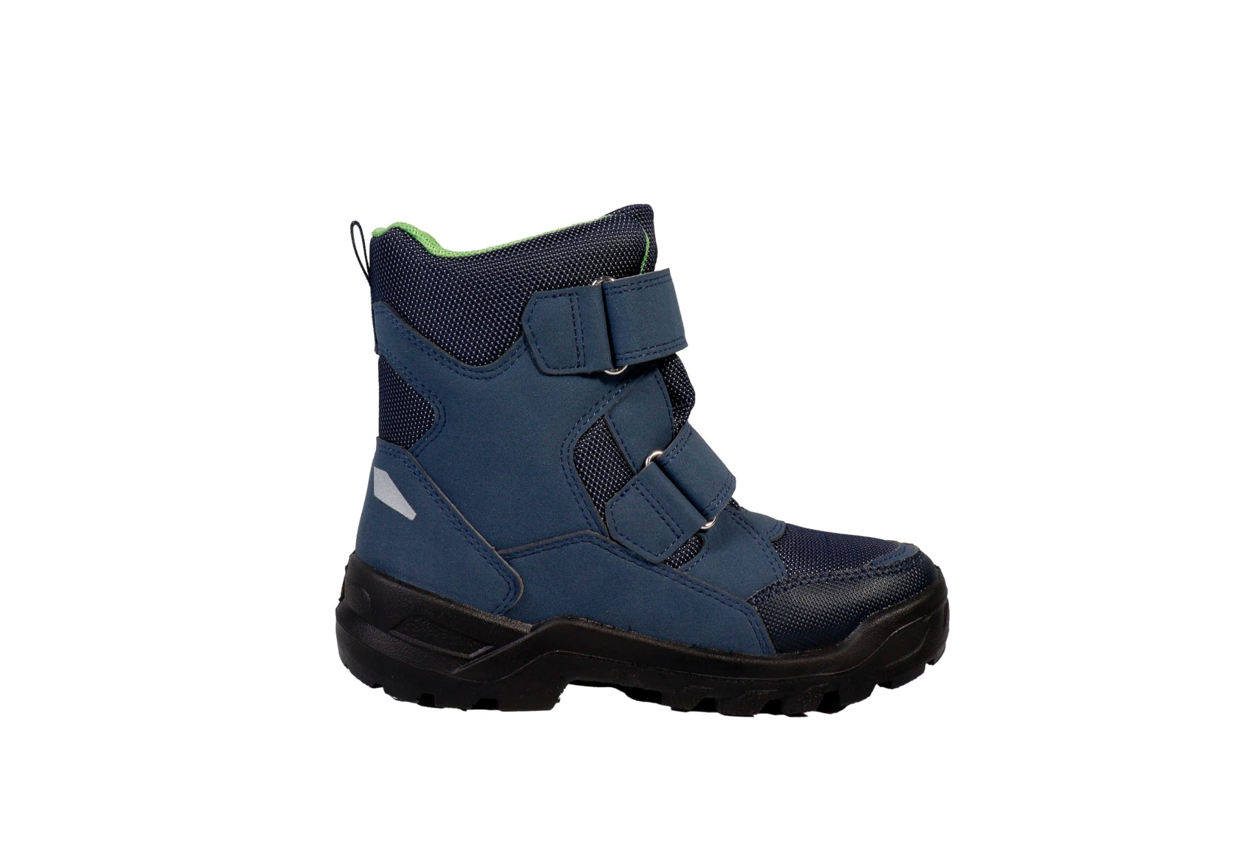 lurchi-kenai-sympatex-jungen-winterstiefel-dunkelblau-bagger image 4