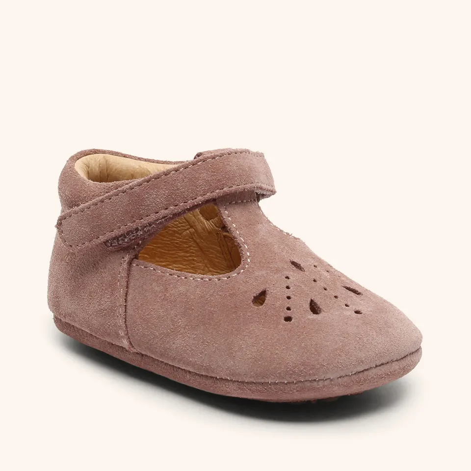 bisgaard-bloom-hausschuh-rose-baby-ballerina-erste-hausschuhe image 1