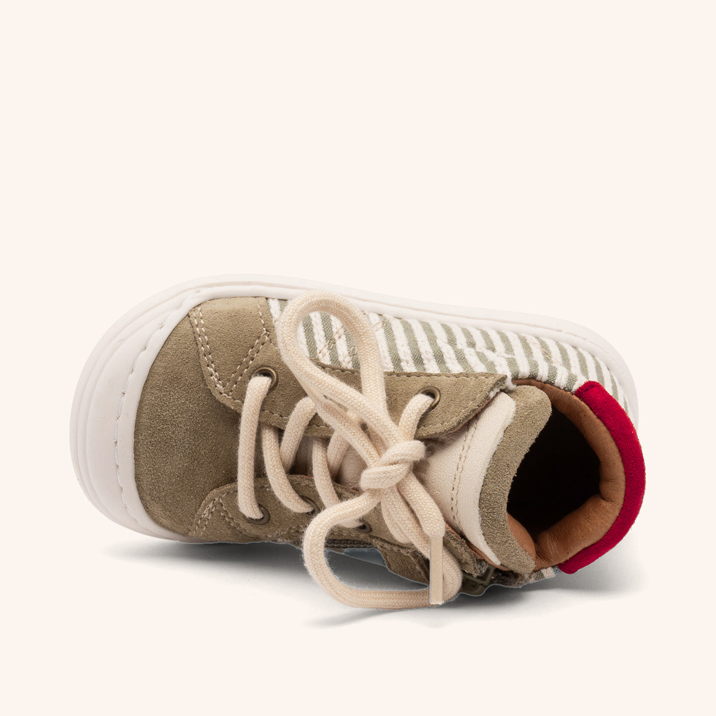 bisgaard-thor-z-sage-stripes-anf-ngerschuh-aus-lwg-zertifiziertem-leder-mit-stre image 3