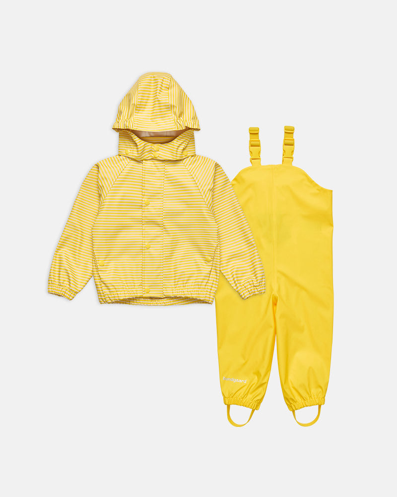 bundgaard-cali-regenset-sunflower-stripe-regenjacke-und-regenhose image 1