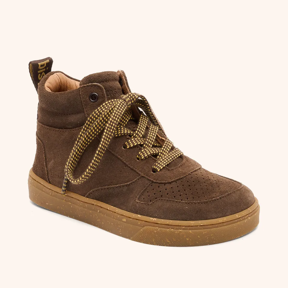 bisgaard-lisva-barfu-sneaker-dark-brown-sportlicher-hoher-barfu-schuh-aus-lwg-ze image 1