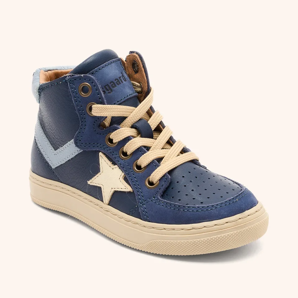 bisgaard-isak-sneaker-navy-kinderschuh-aus-naturleder-gr-e-26-40 image 1