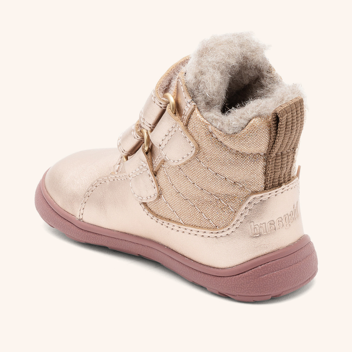 bisgaard-cosmos-barefoot-tex-gold-wasserdichter-barfu-schuh-f-r-kinder image 2