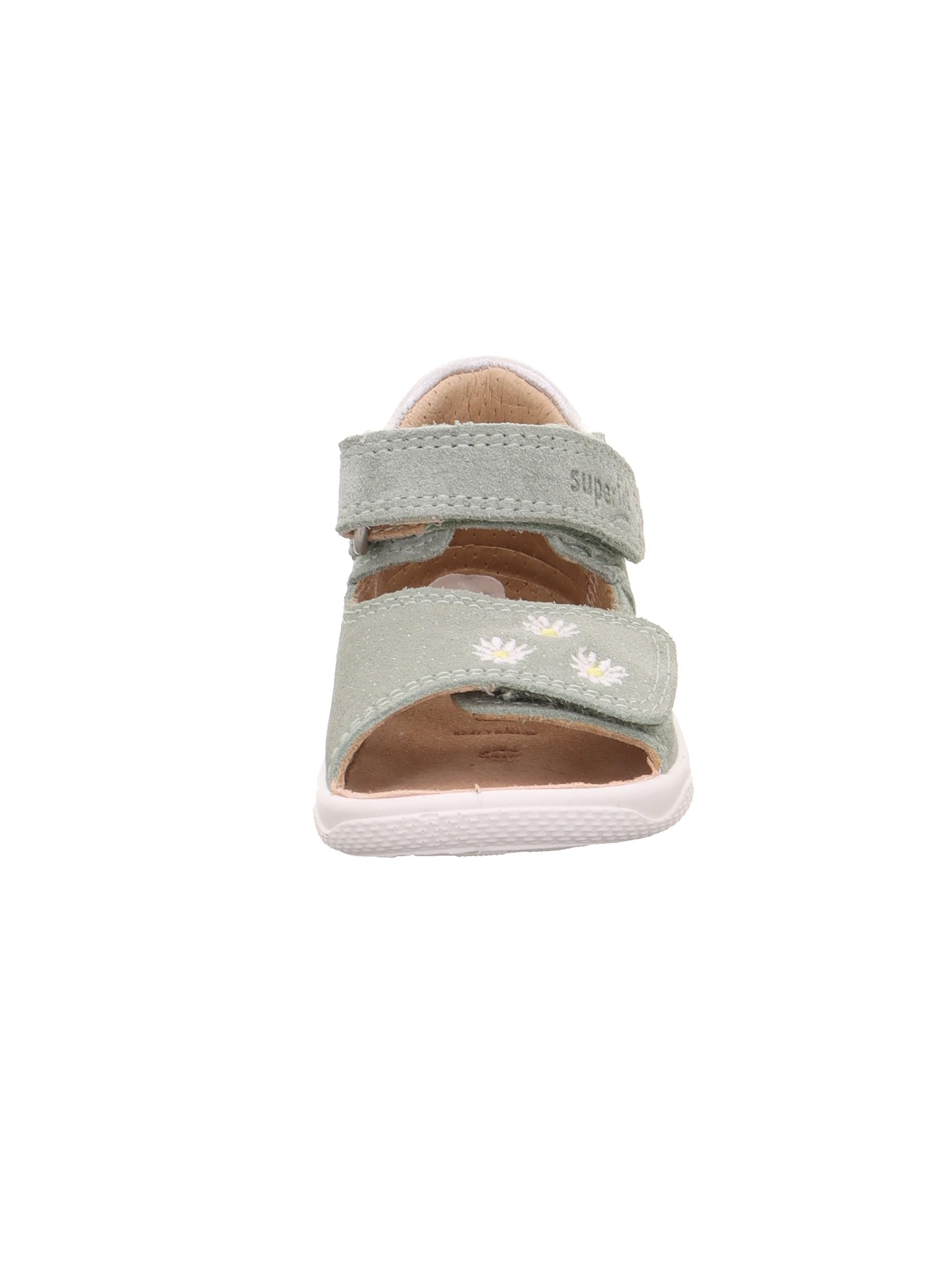superfit-polly-lauflernschuh-baby-m-dchen-hellgr-n-silber-7520 image 2
