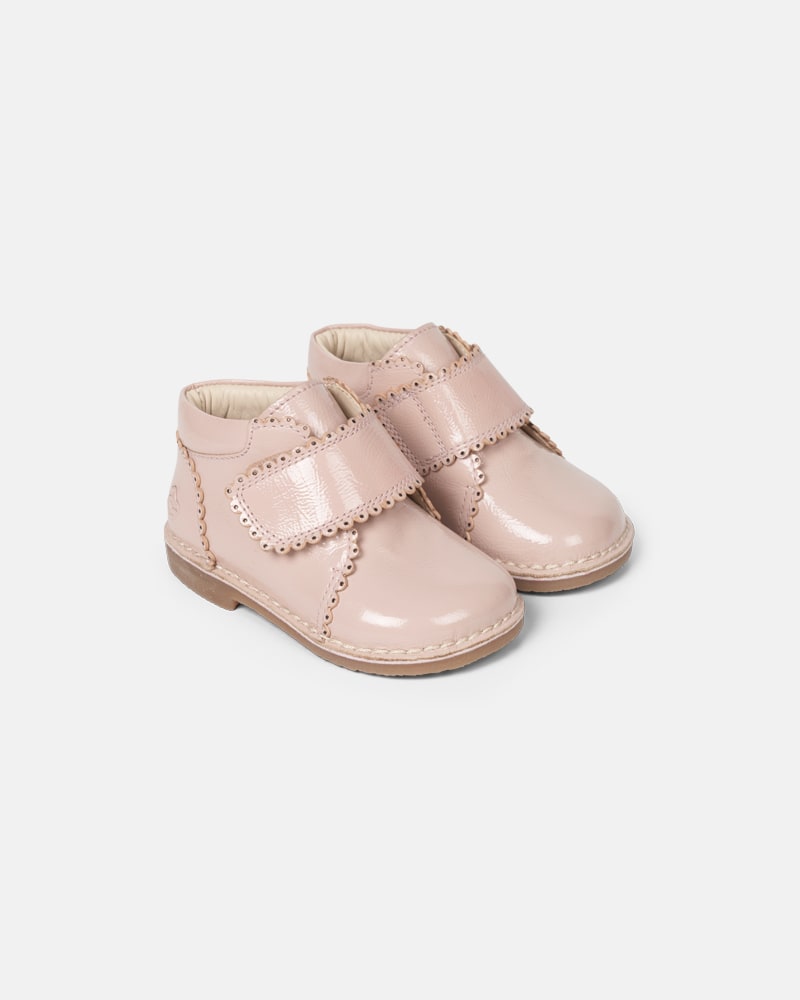 bundgaard-sage-scallop-lauflernschuh-old-rose image 1