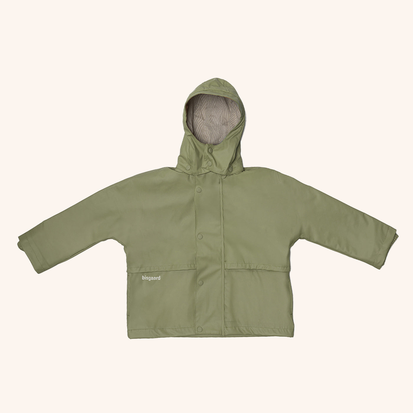 bisgaard-aarhus-regenjacke-palmengr-n-pu-regenjacke-mit-baumwollfutter image 1