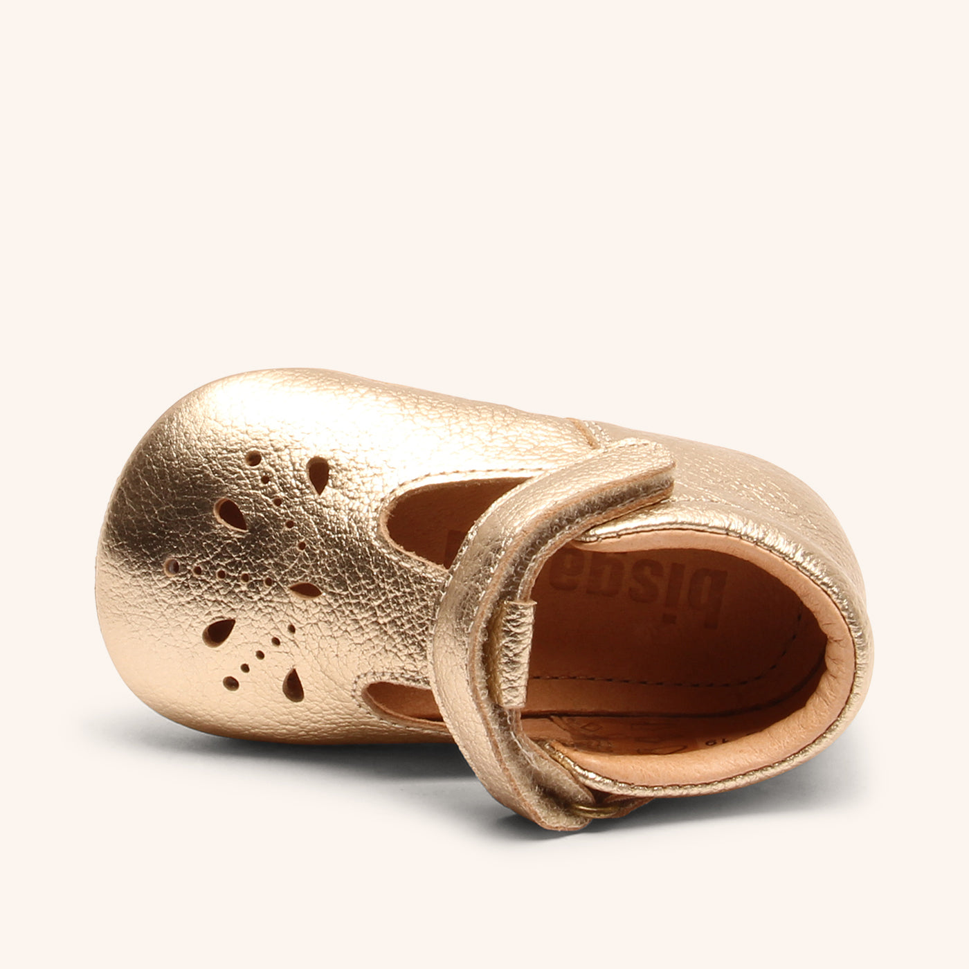 bisgaard-bloom-gold-hausschuhe-f-r-babys-und-kleinkinder-gr-e-18-25 image 3