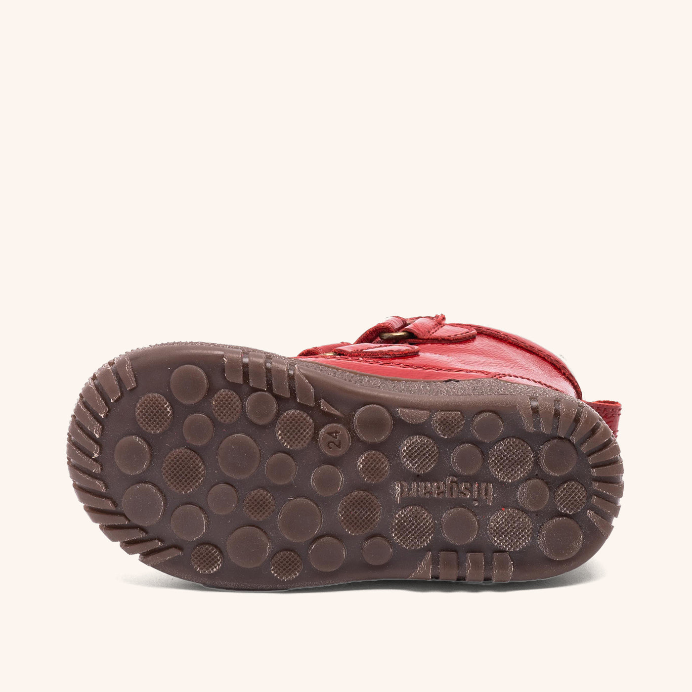 bisgaard-ellis-tex-winterstiefel-red-patent-mit-wollfutter image 4