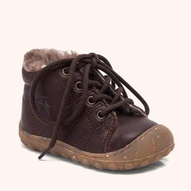 bisgaard-hale-l-lamb-dark-brown-barfu-schuh-f-r-die-ersten-schritte-gr-e-19-26 image 1