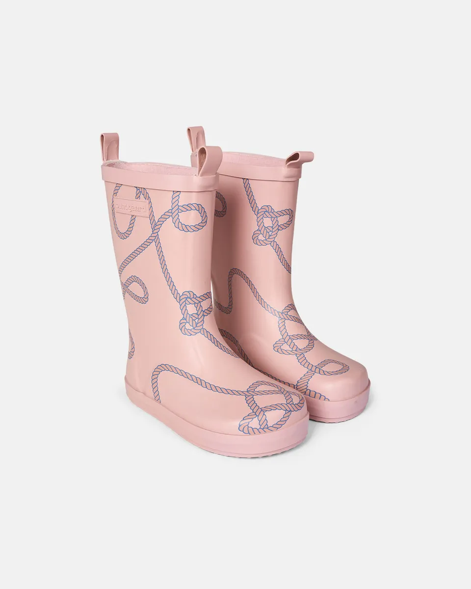 bundgaard-atlas-barfu-gummistiefel-old-rose-sailor image 1