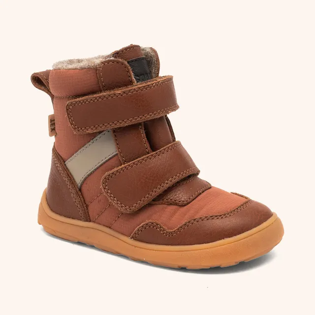 bisgaard-barefoot-timo-tex-barfu-winterstiefel-brown image 1