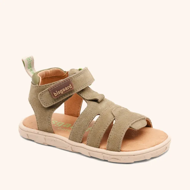 bisgaard-barefoot-atlas-sage-offene-barfu-sandale-aus-leder image 1