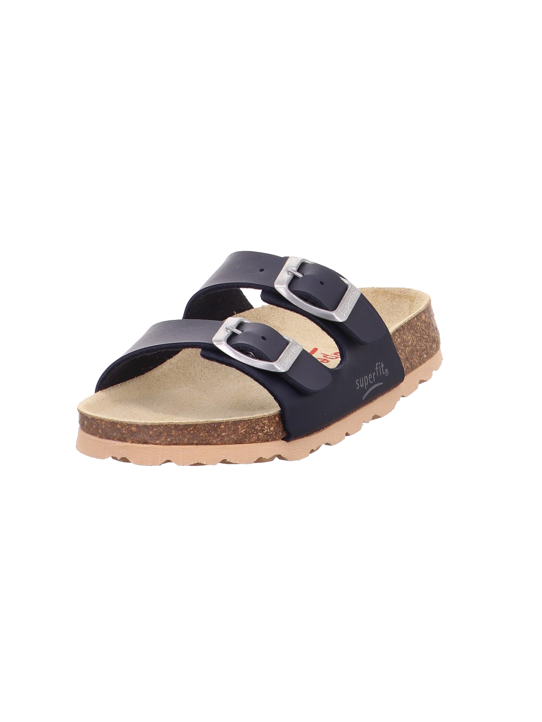 superfit-fussbettpantoffel-jungen-hausschuhe-1-800111-mit-korkfu-bett image 1