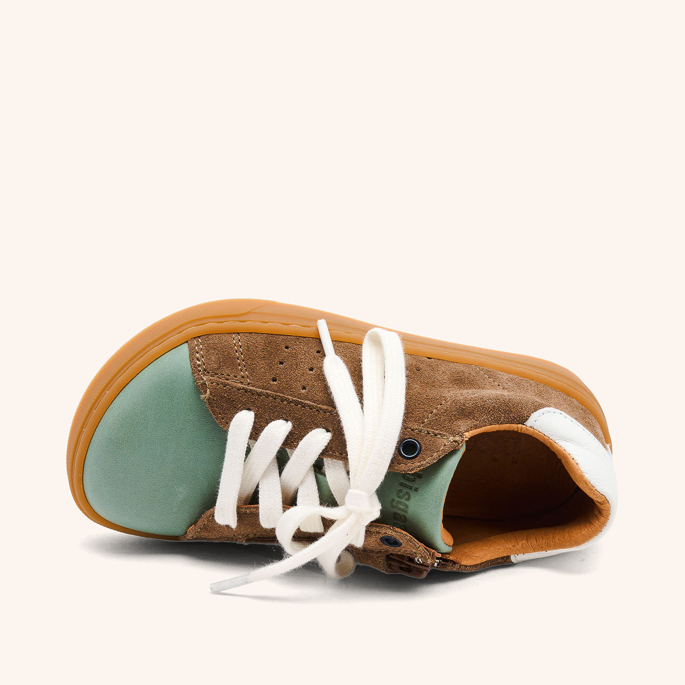 bisgaard-raymond-barefoot-sneaker-sage-barfu-leder image 3