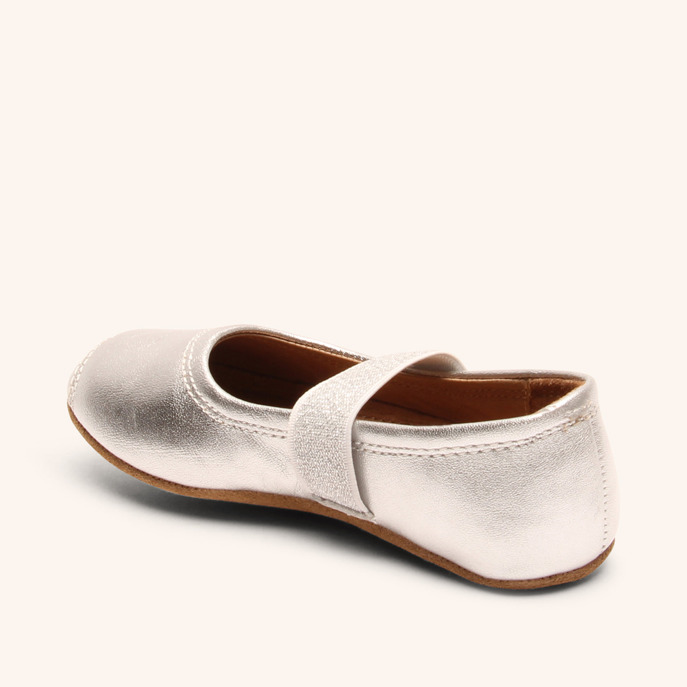 bisgaard-ballet-hausschuh-silver-silber image 2