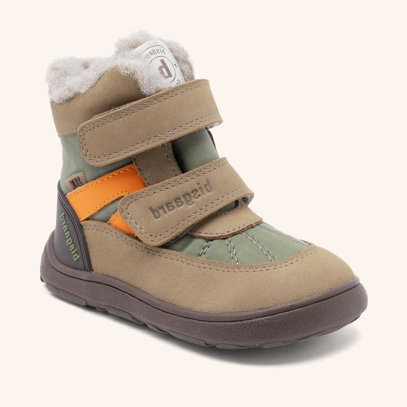bisgaard-barefoot-rumle-tex-winterstiefel-braun-wasserdicht-barfu-gr-e-24-40 image 1