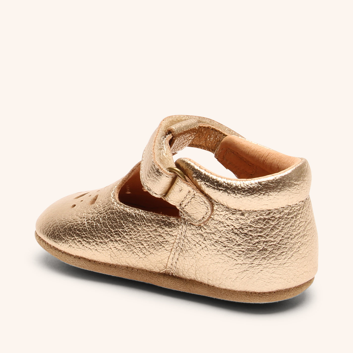 bisgaard-bloom-gold-hausschuhe-f-r-babys-und-kleinkinder-gr-e-18-25 image 2
