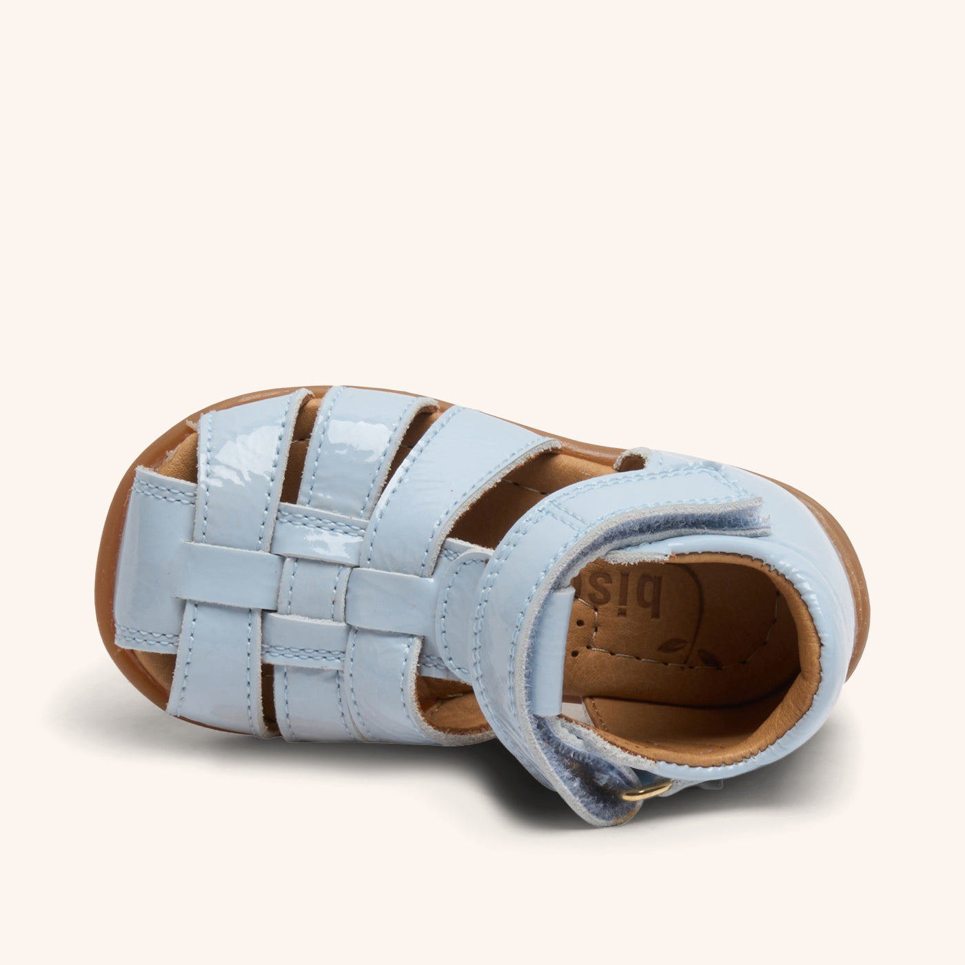 bisgaard-carly-light-blue-geschlossene-sandale-aus-lwg-zertifiziertem-leder image 3
