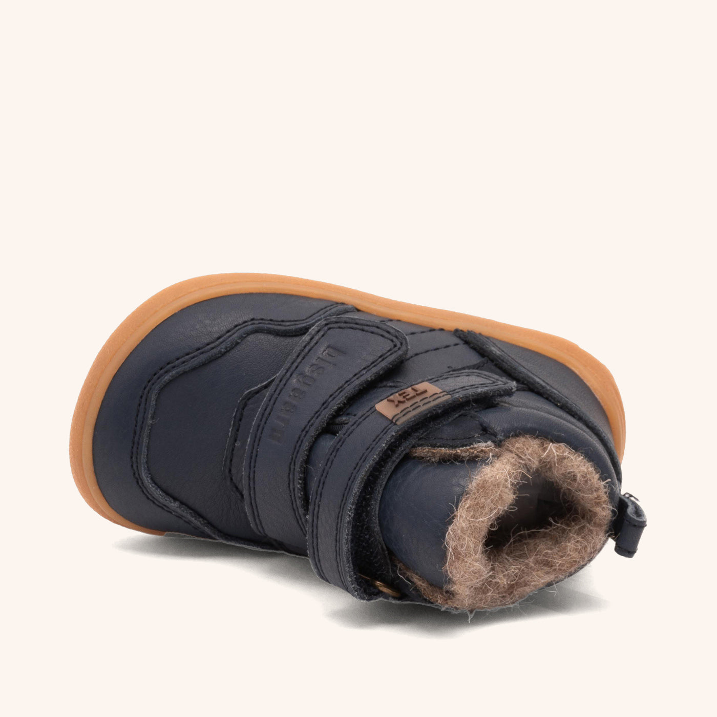 bisgaard-barefoot-becky-tex-navy-wasserdichter-barfu-schuh-mit-wollfutter-gr-19- image 3