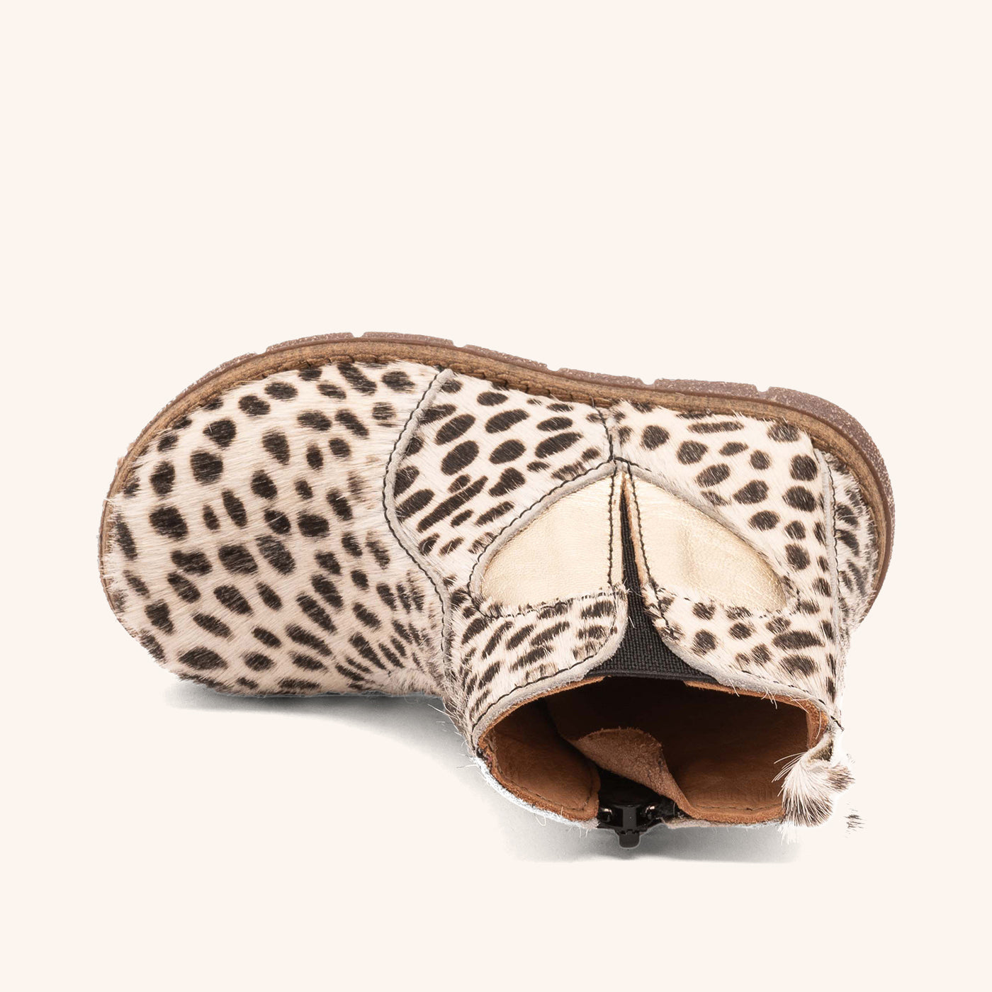 bisgaard-maggie-dots-fur-ankle-stiefelette-mit-herzmotiv-und-warmfutter image 3