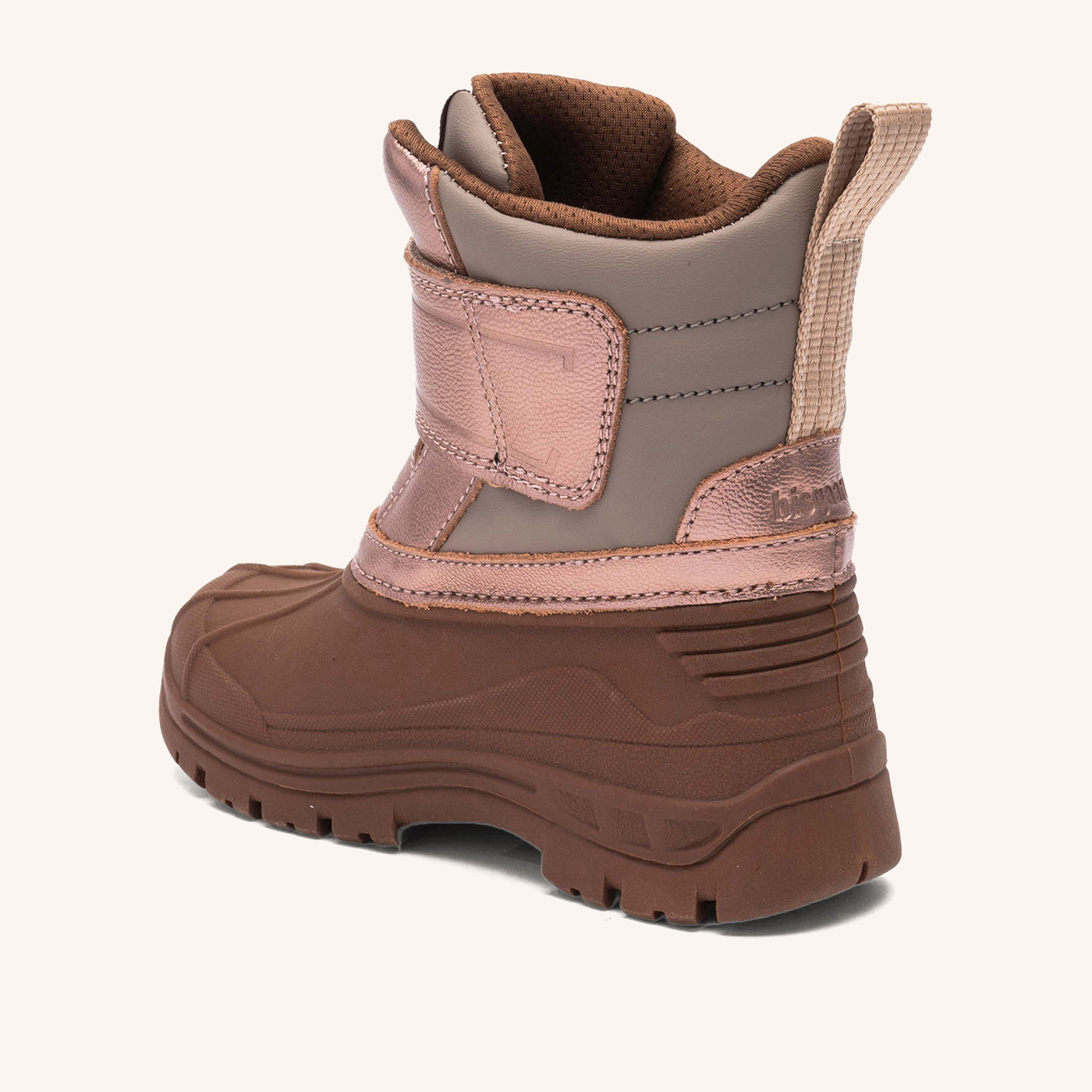 bisgaard-pixie-rose-gold-wasserdichter-winterstiefel-mit-wolle-f-r-kinder image 2