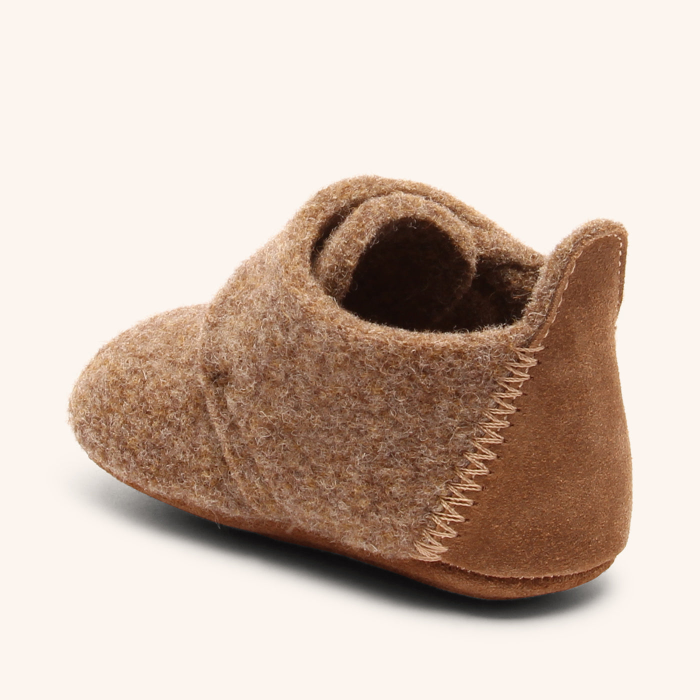 bisgaard-baby-wool-camel-hausschuh-aus-naturwolle-f-r-babys-und-kleinkinder image 2