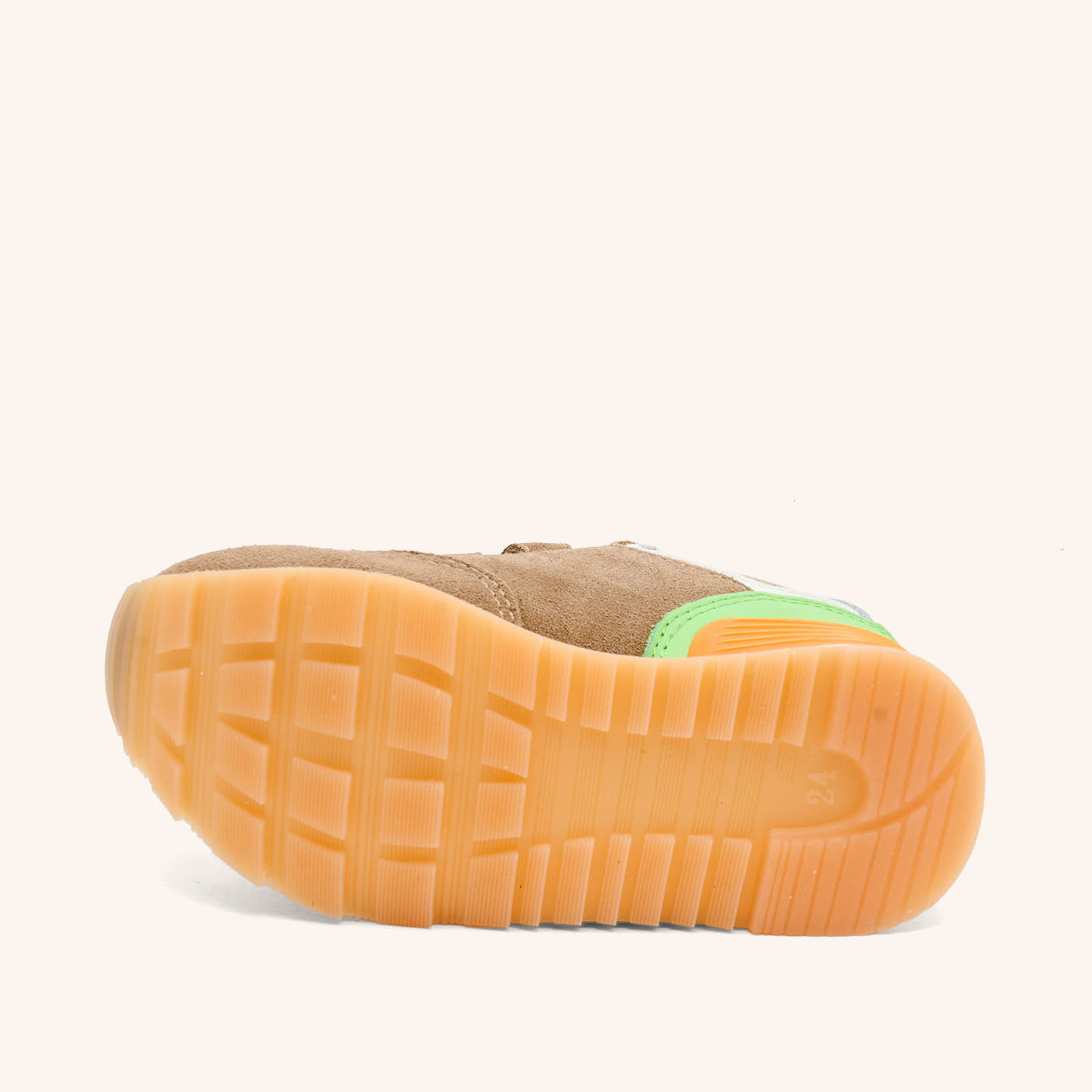 bisgaard-winston-earth-sportlicher-sneaker-aus-wildleder-und-textil-f-r-kinder image 4