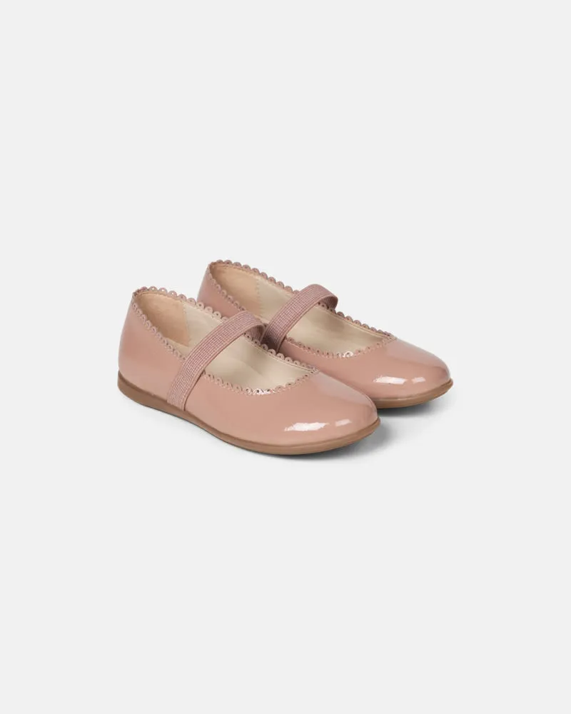 bundgaard-fleur-scallop-dusty-rose-ballerina-lauflernschuh image 1