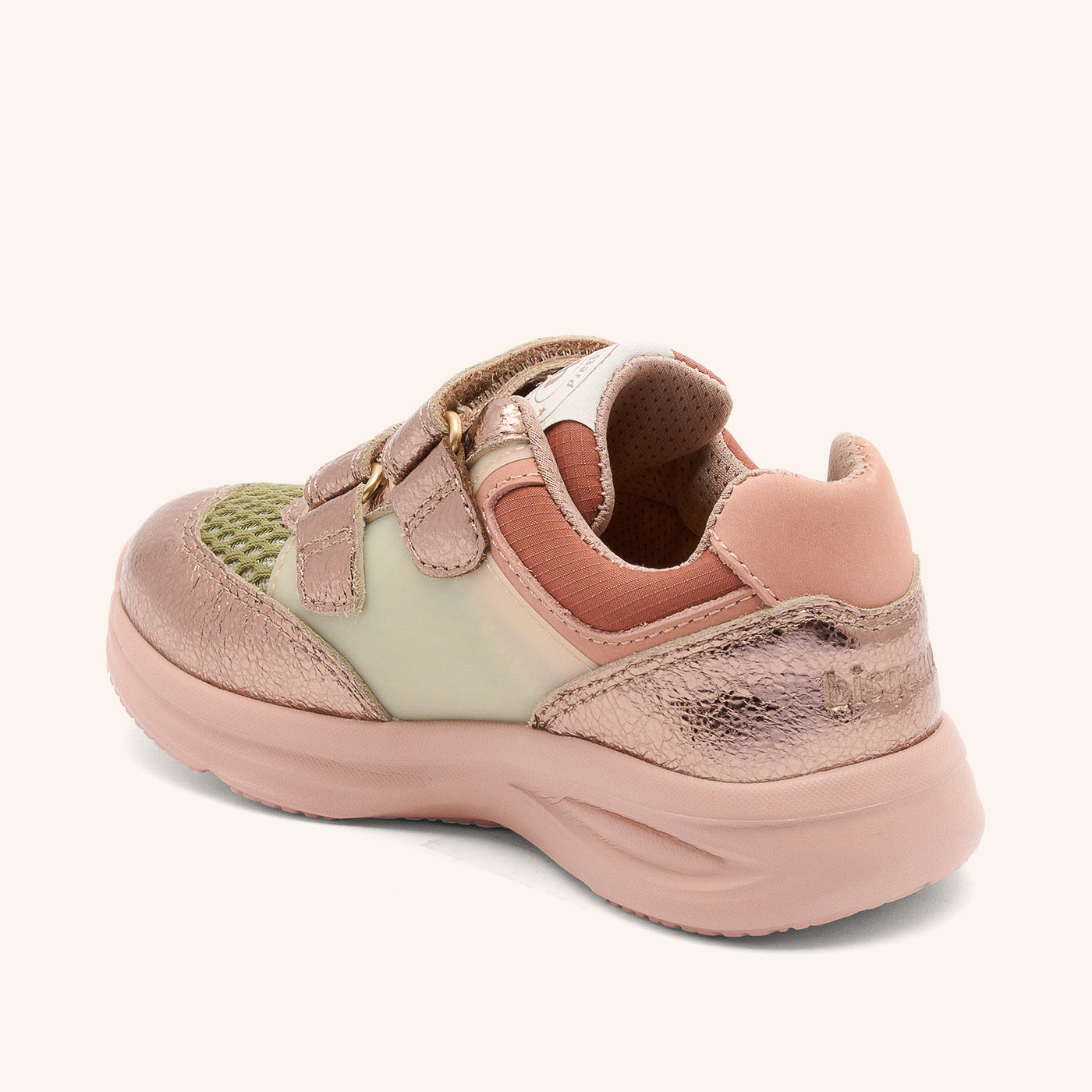 bisgaard-yuki-tex-glitter-sneaker-rose-gold image 2