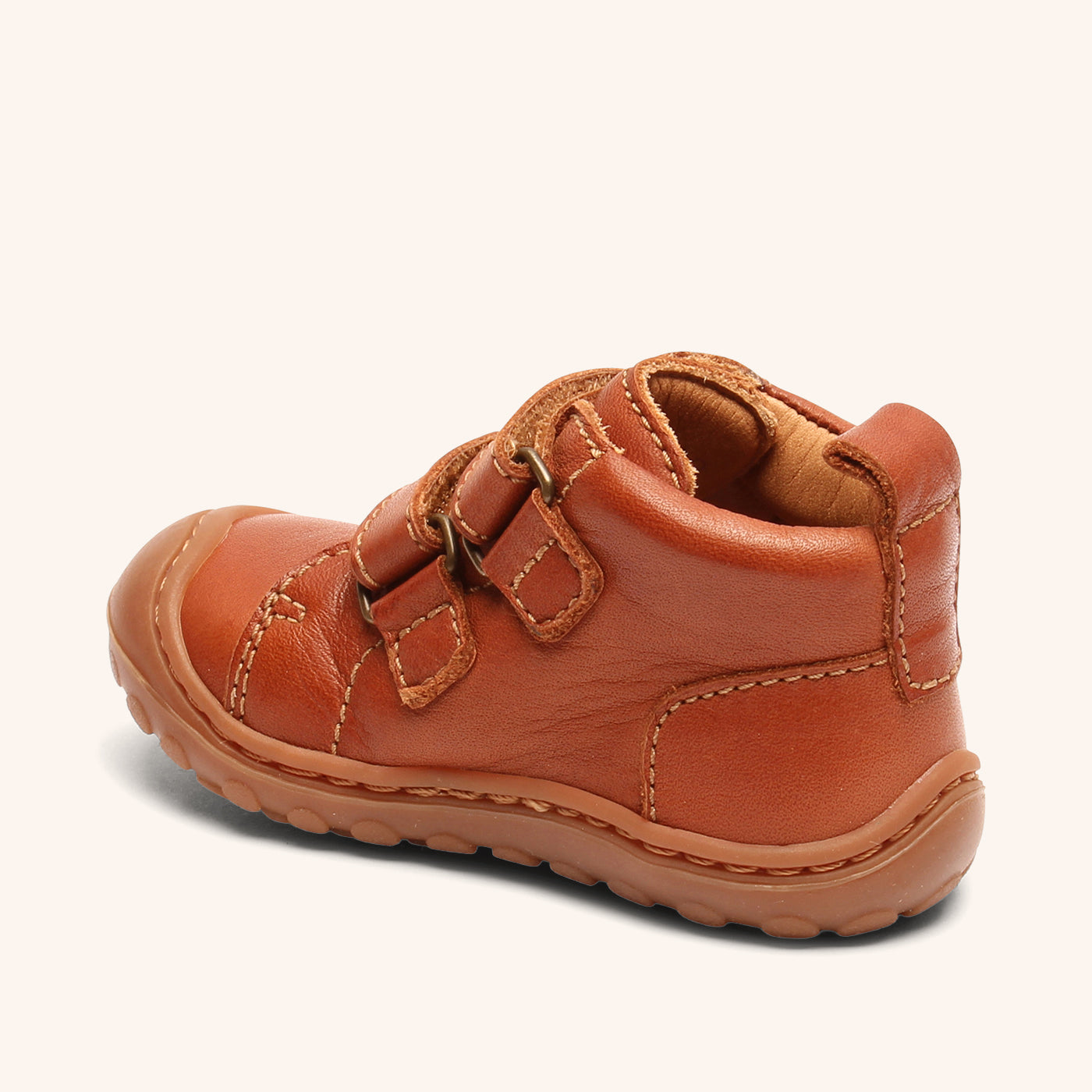 bisgaard-gerle-cognac-lauflernschuh-aus-weichem-leder-f-r-die-ersten-schritte image 2