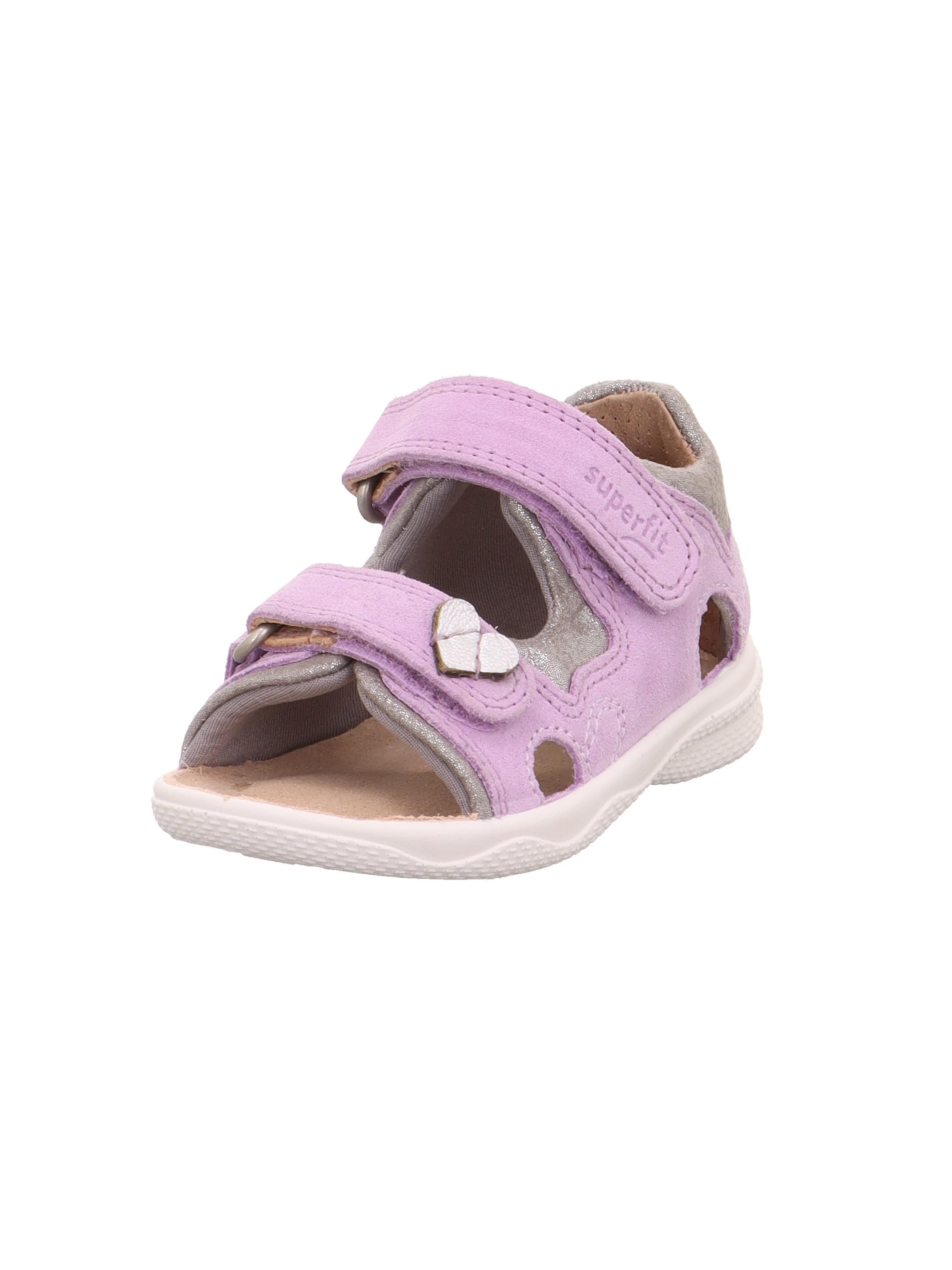 superfit-polly-lauflern-sandale-m-dchen-velours-herz-design image 7