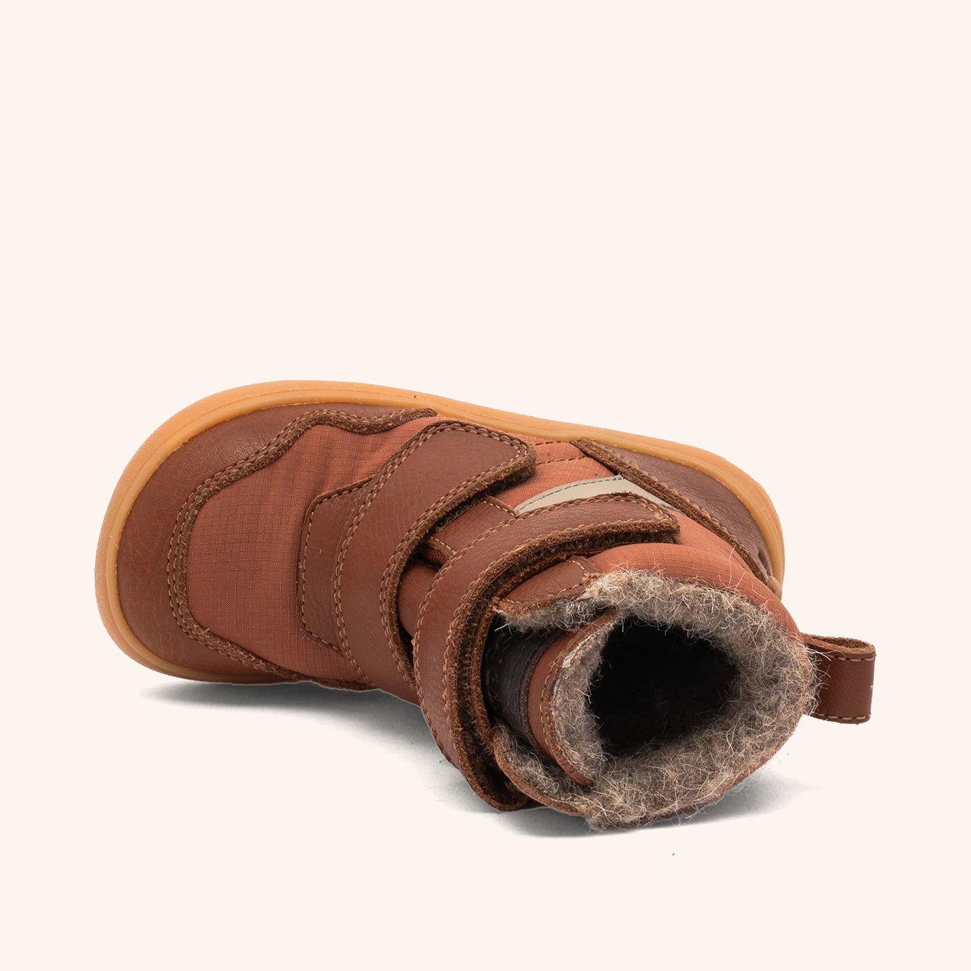 bisgaard-barefoot-timo-tex-barfu-winterstiefel-brown image 3