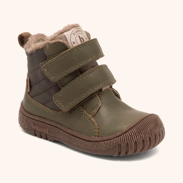 bisgaard-helton-tex-khaki-wasserdichter-winterstiefel-mit-wollfutter image 1