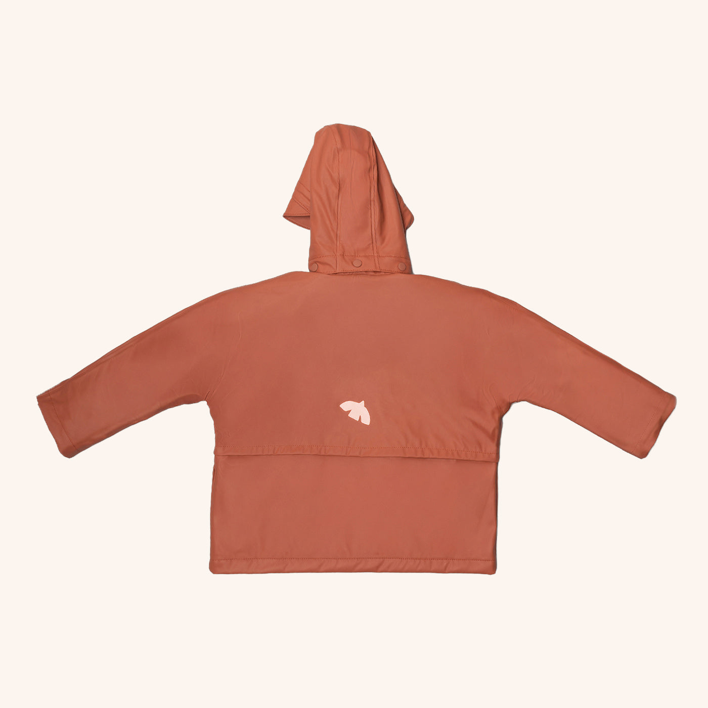 bisgaard-aarhus-pu-regenjacke-mit-baumwollfutter-hagebutte image 2