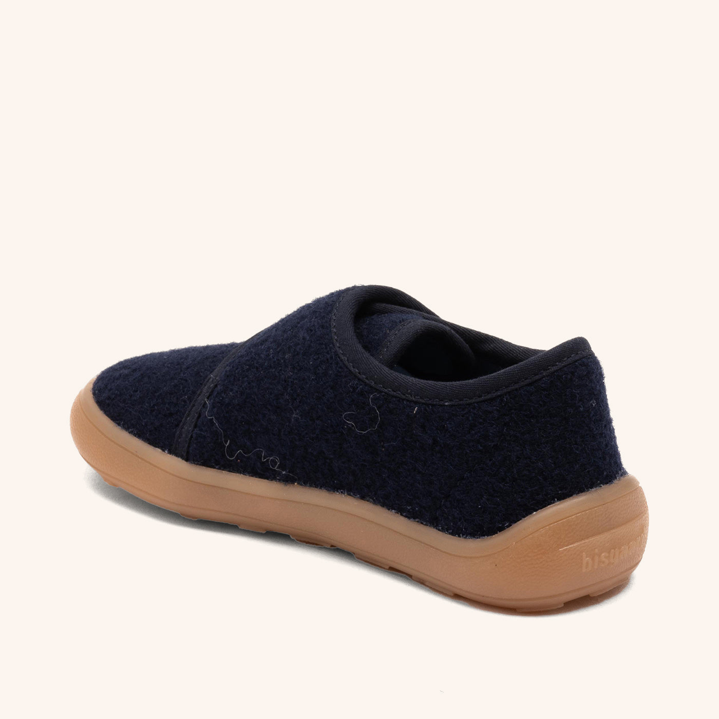 bisgaard-pav-dark-blue-woll-hausschuh-kinder image 2