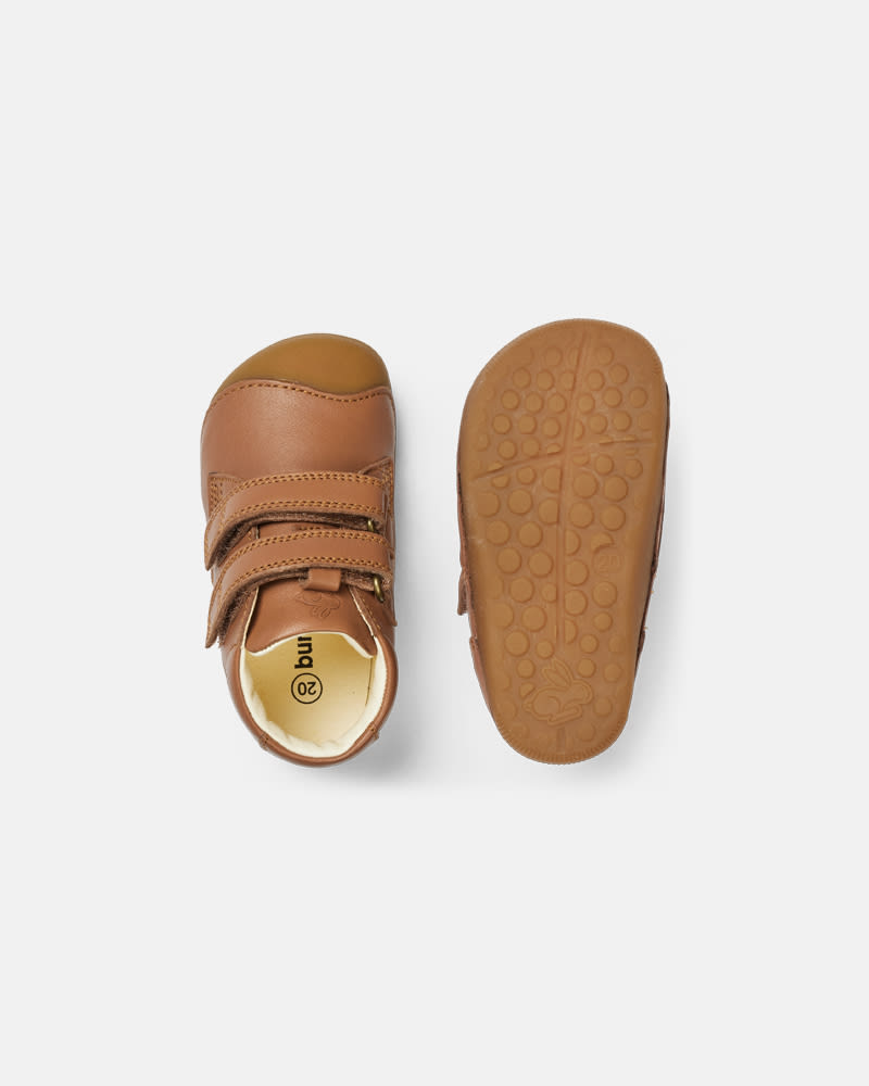 bundgaard-petit-cognac-barfu-lauflernschuh-klett-leder image 2