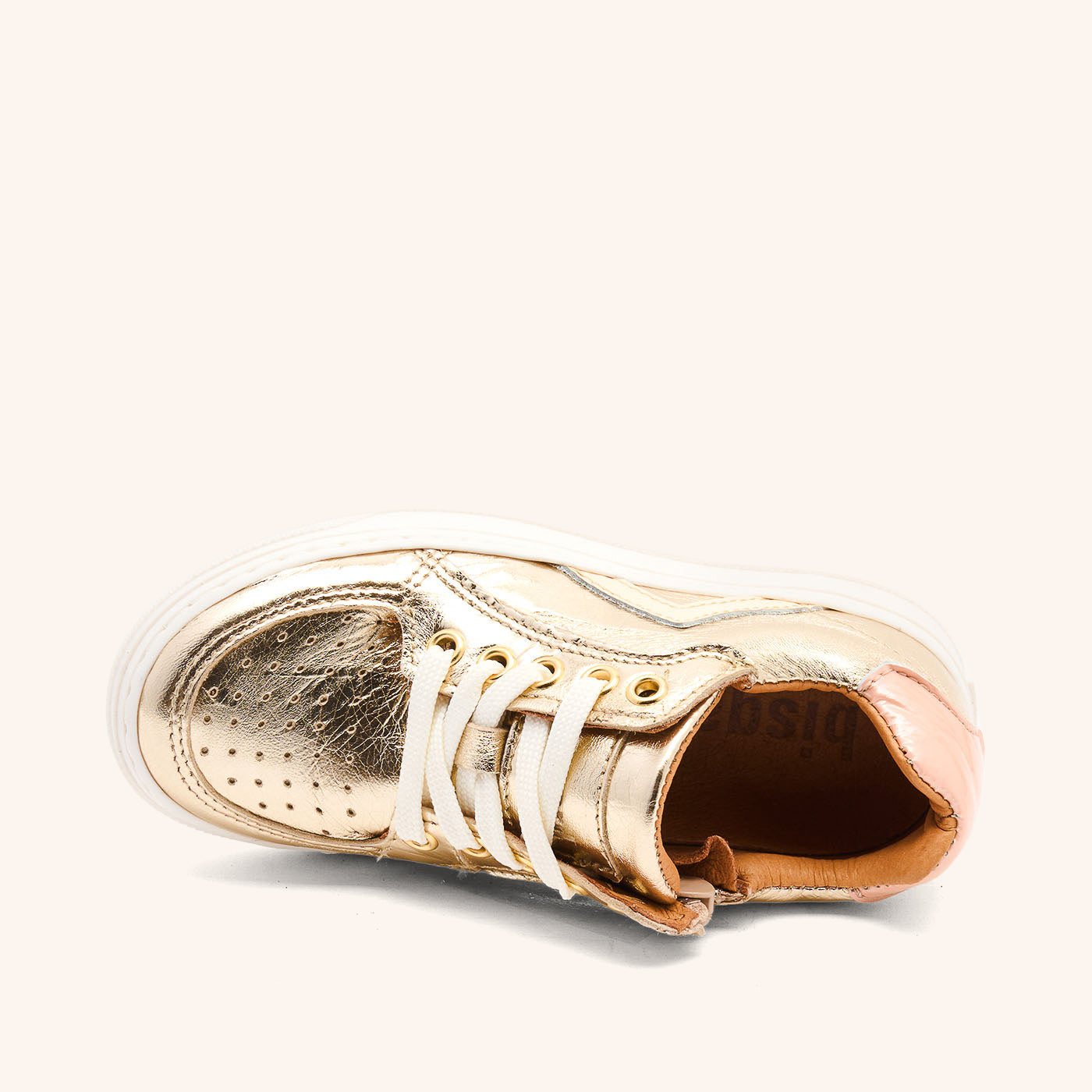 bisgaard-colin-kinder-sneaker-gold image 3
