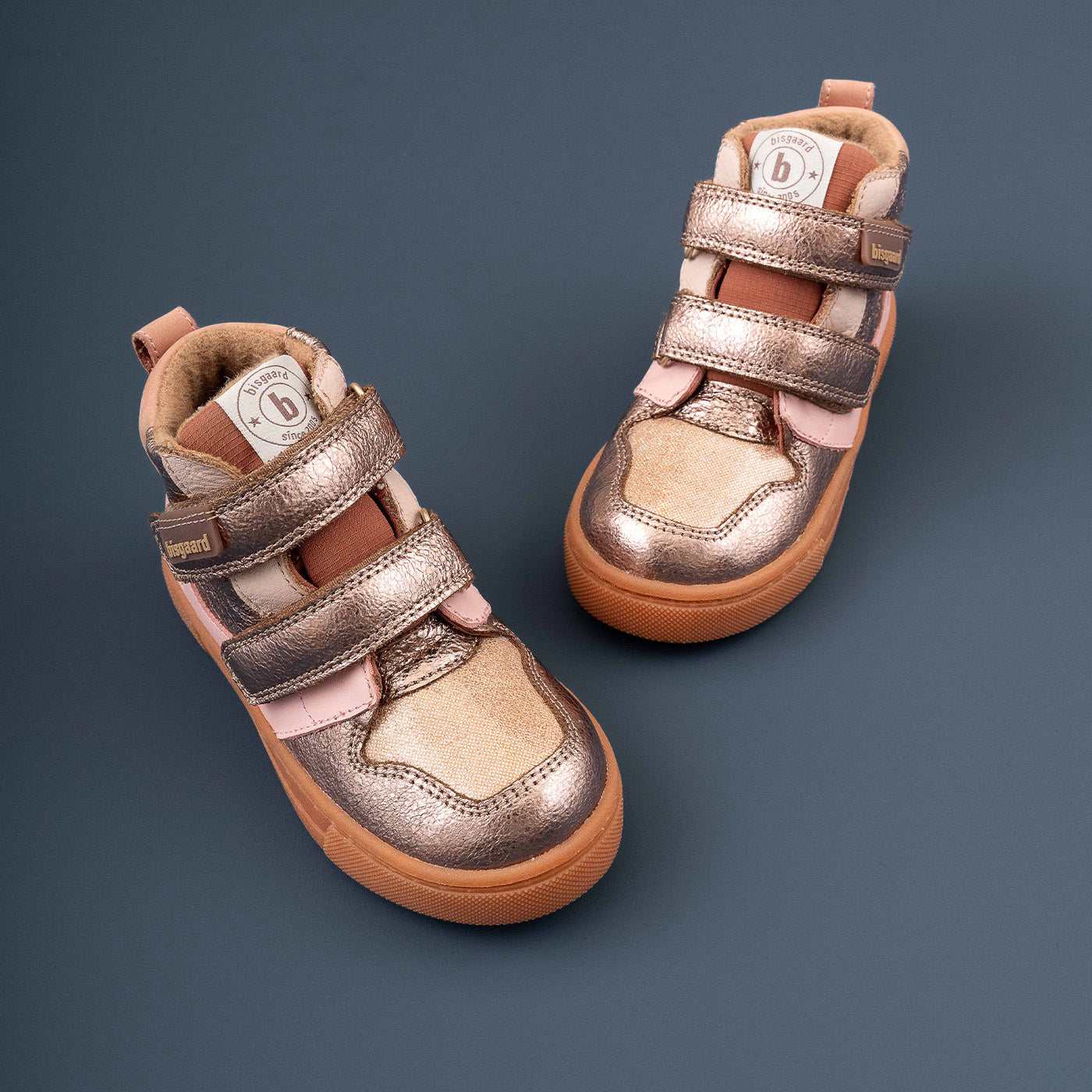 bisgaard-roy-tex-sneaker-rose-gold-wasserdicht-mit-wollfutter image 5