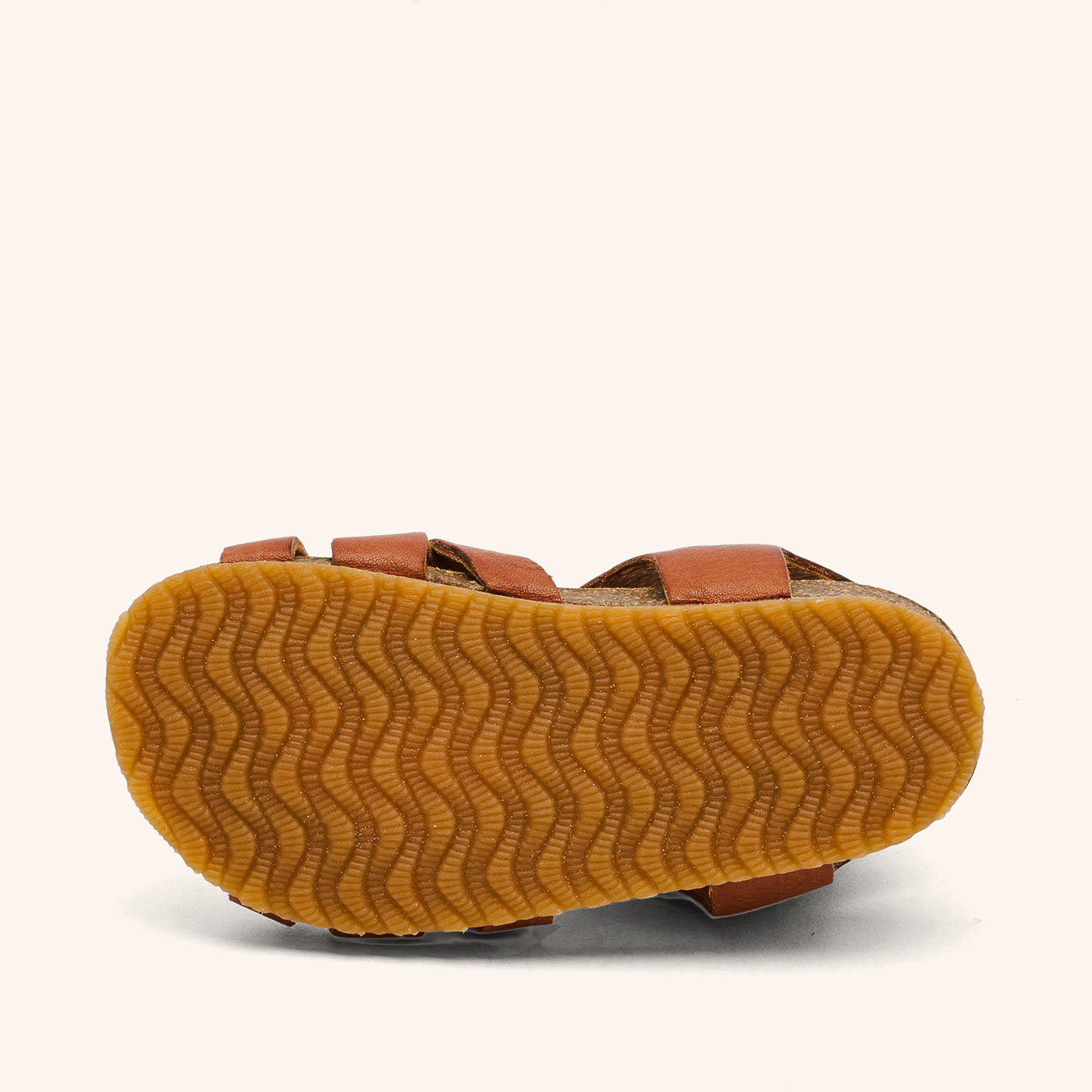 bisgaard-aiden-cognac-klassische-kindersandale-mit-rutschfester-sohle image 4