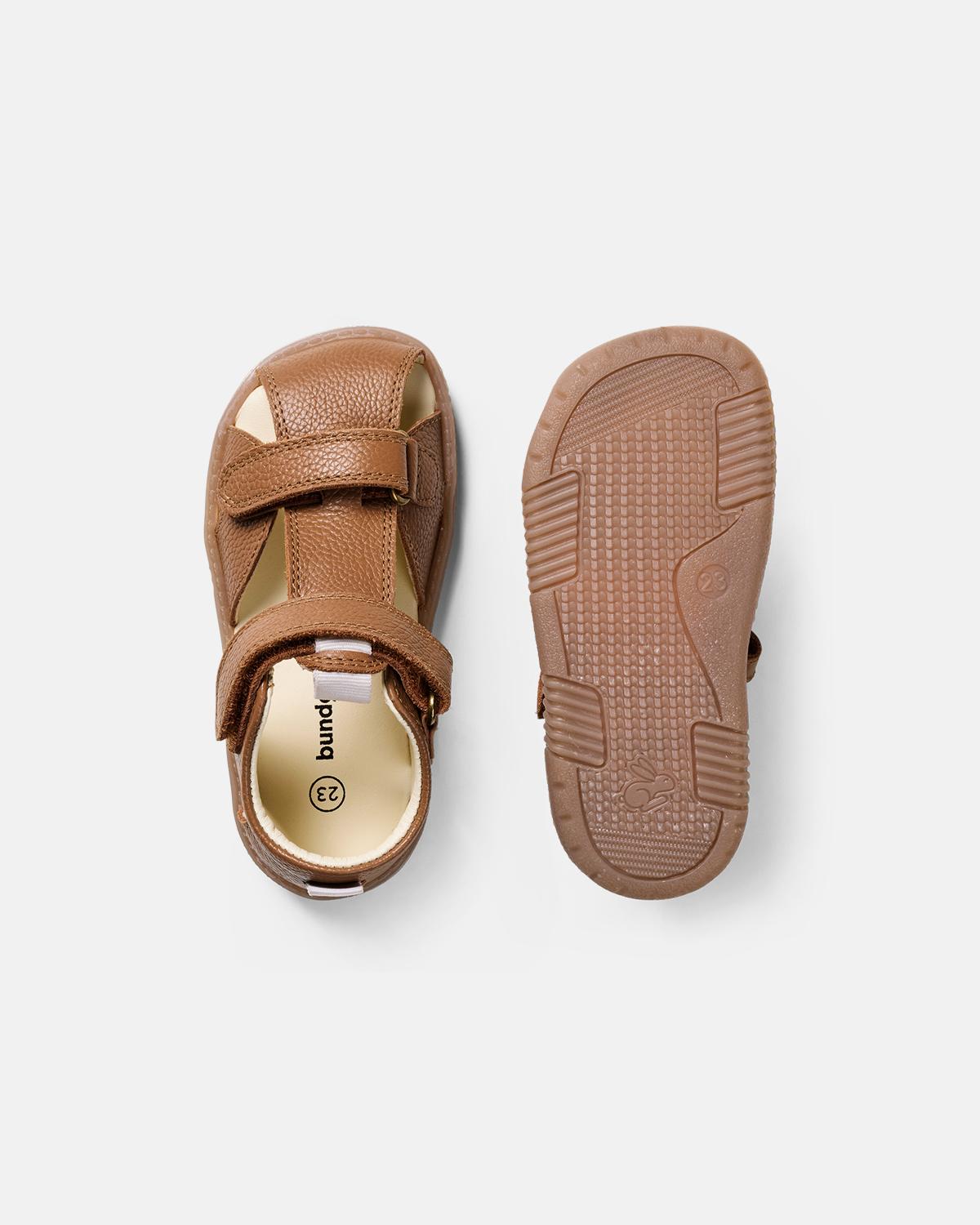 bundgaard-rey-cognac-sandale-klassische-ledersandale-f-r-kinder image 2