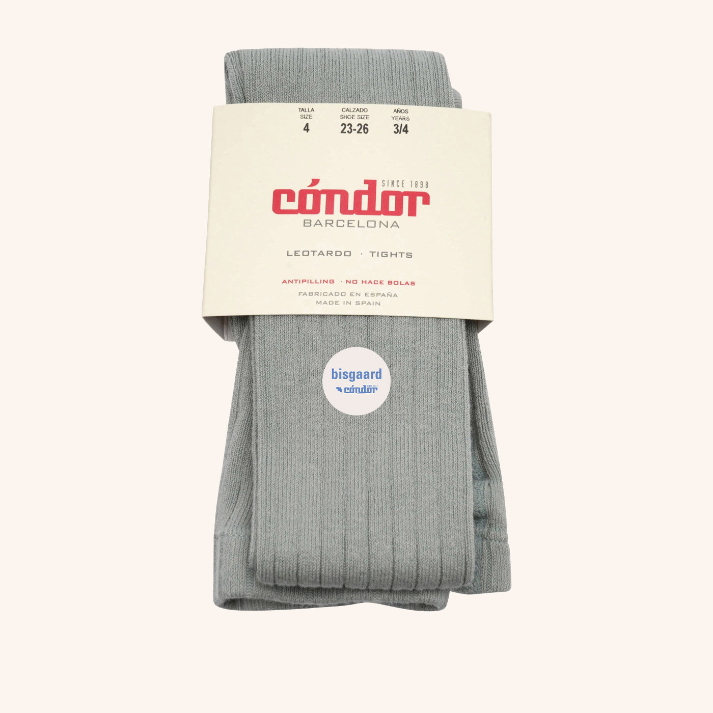 bisgaard-x-c-ndor-cotton-rib-strumpfhose-dry-green image 1