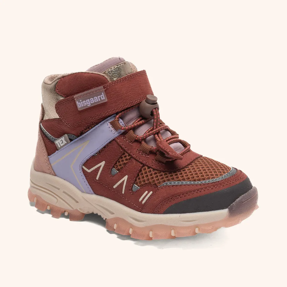 bisgaard-madison-tex-outdoor-bergangsstiefel-burgundy-trekking image 1