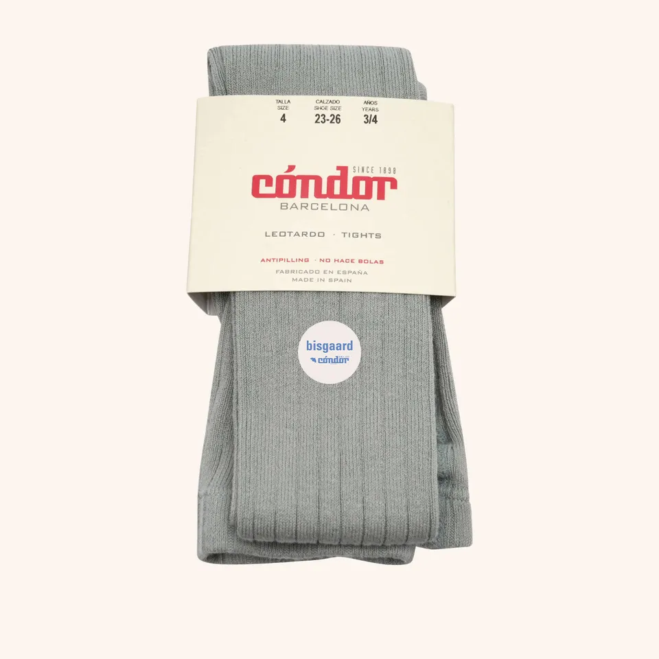 bisgaard-x-c-ndor-cotton-rib-strumpfhose-dry-green image 1