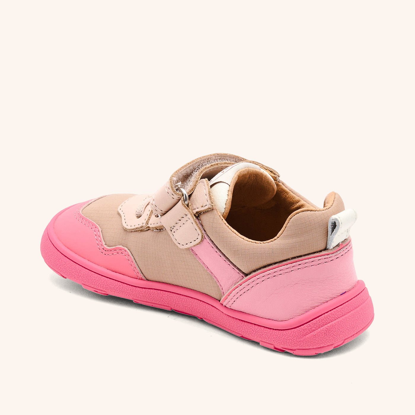 bisgaard-baloo-barfu-sneaker-pink-aus-wildleder-und-leder image 2